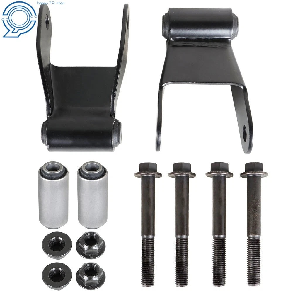 Set of 2 Rear Leaf Spring Shackle Bracket Repair Kit for Ford Mazda Truck