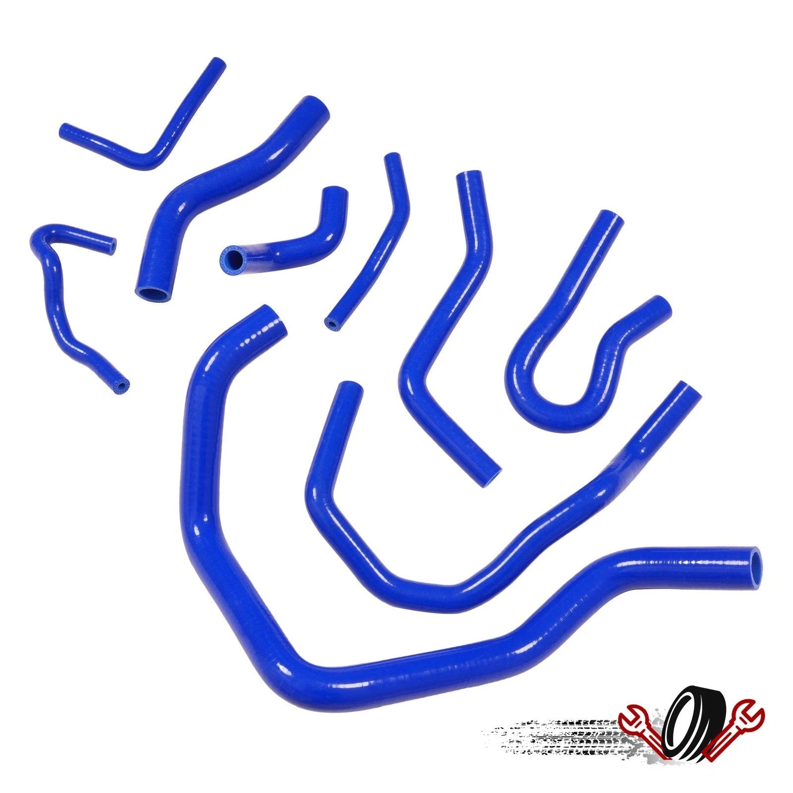 Blue Silicone Radiator Hose Kit for Honda Civic (1992–2000)