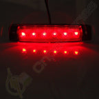 5 Red + 5 White Clearance Light Side Marker for Truck Trailer Bus Van