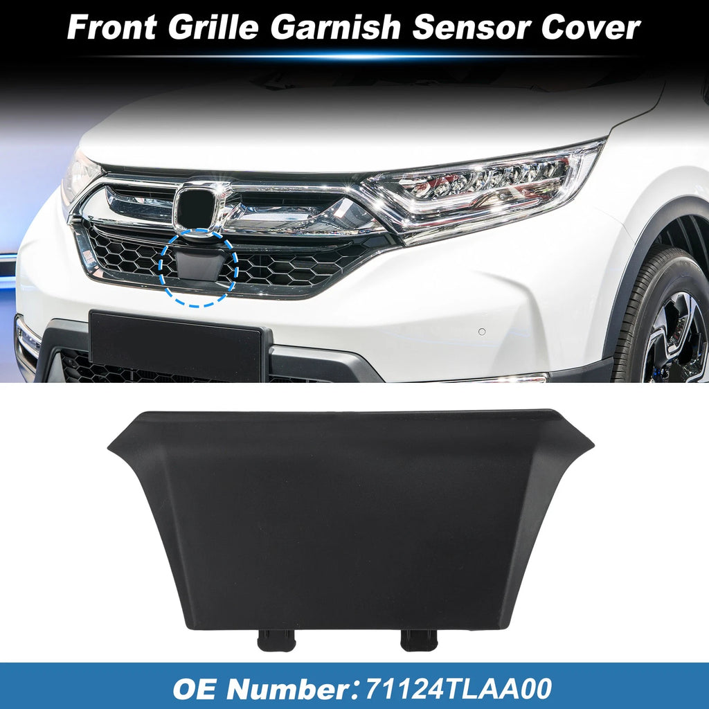 Front Grille Wave Radar Sensor Cover Cap for Honda CR-V (2017–2019) No.71124TLAA00