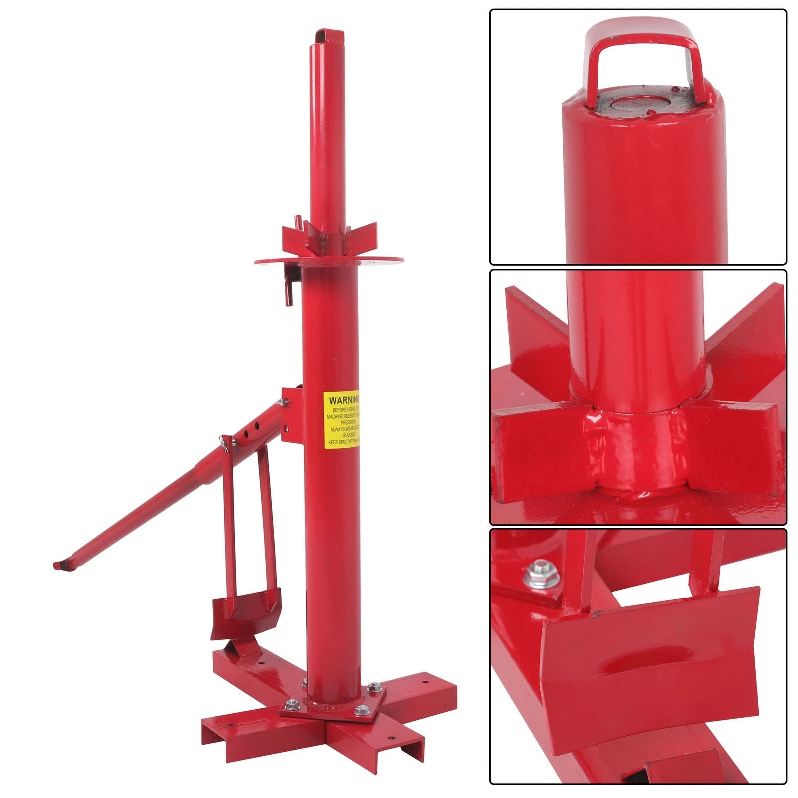 Manual Tire Changer Portable Bead Breaker Tool for 8" to 16" Tires