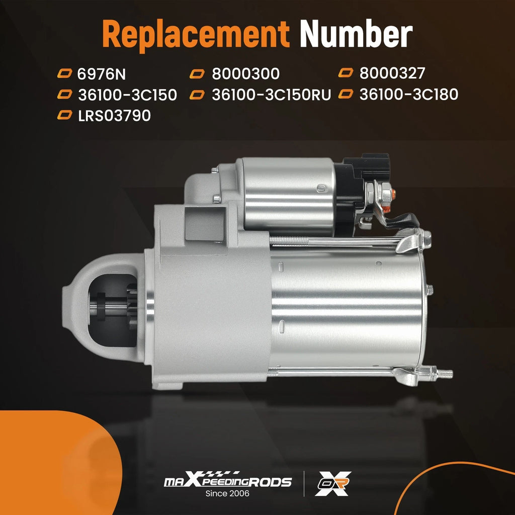 Starter Motor for Hyundai Azera Kia Sedona (2011–2012) 3.5L V6