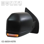 Replacement Passenger Side Power Door Mirror with Dual Heated Glass for Ford