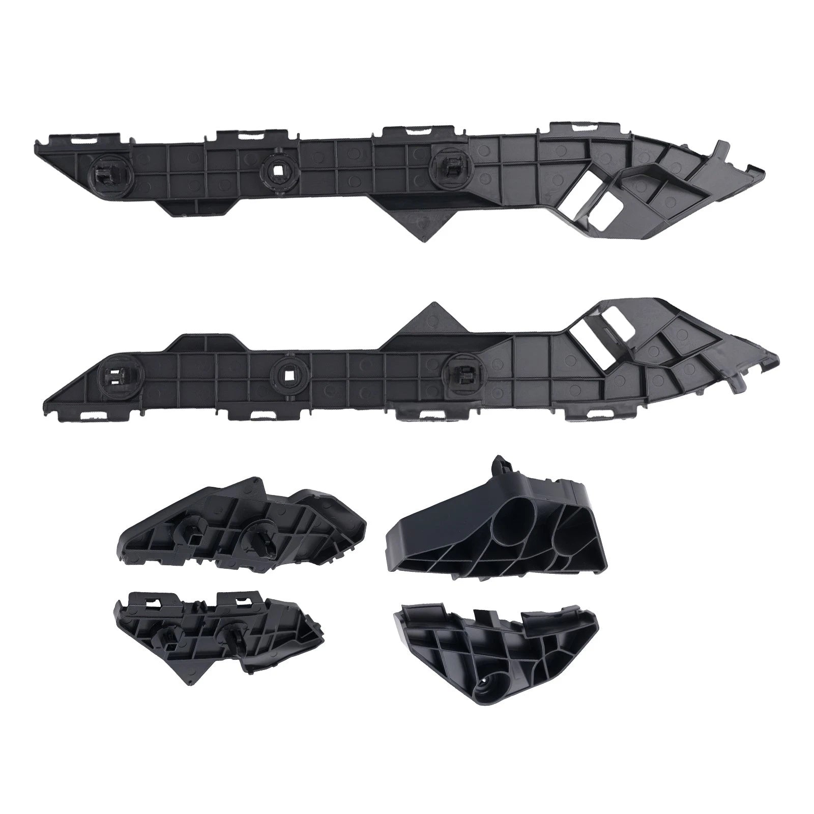 Set of 6 Rear Bumper Cover Retainer Brackets for Toyota Corolla (2009–2013)