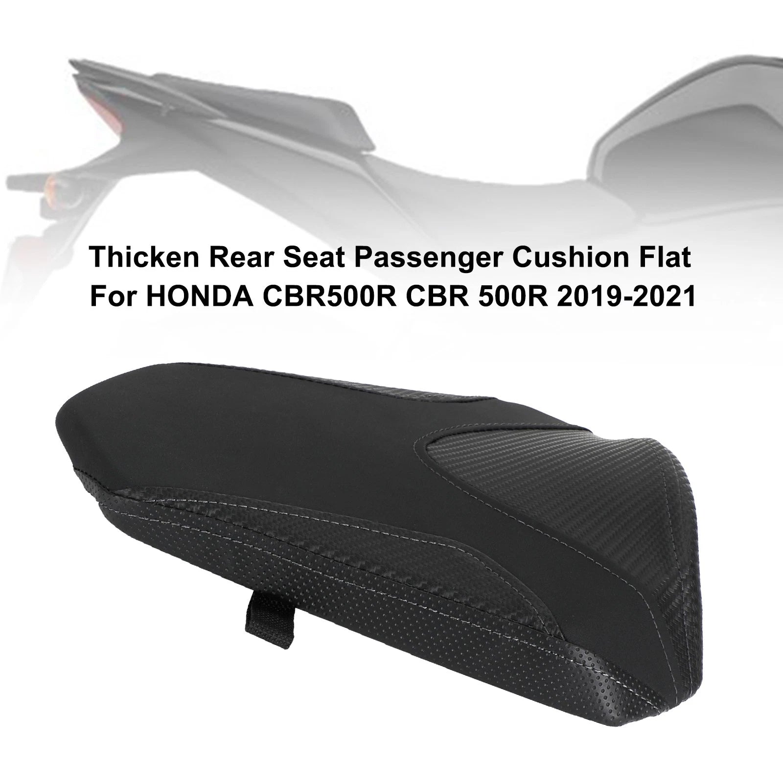 Rear Passenger Seat Cushion for Honda CBR500R (2019–2021), CBR400R (2022)