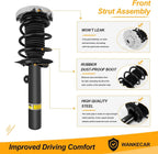 Pair Front Shock Absorber Strut Assys for BMW X1 F48 (2016–2023)