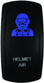 Lighted Switch for DragonFire Racing Hel Air (2000–2023) - Blue