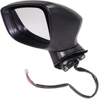 Driver Left Side Mirror for Mazda 3 Sport (2014–2016)
