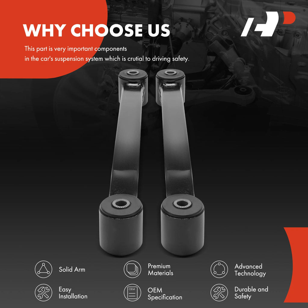2X Rear Lower Control Arm for Jeep Wrangler JL (2018-2024)