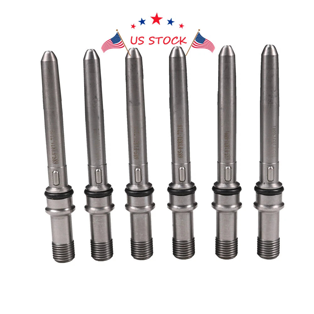 Set of 6 Injector Connector Tubes for Dodge Cummins Diesel (5.9L, 6.7L)