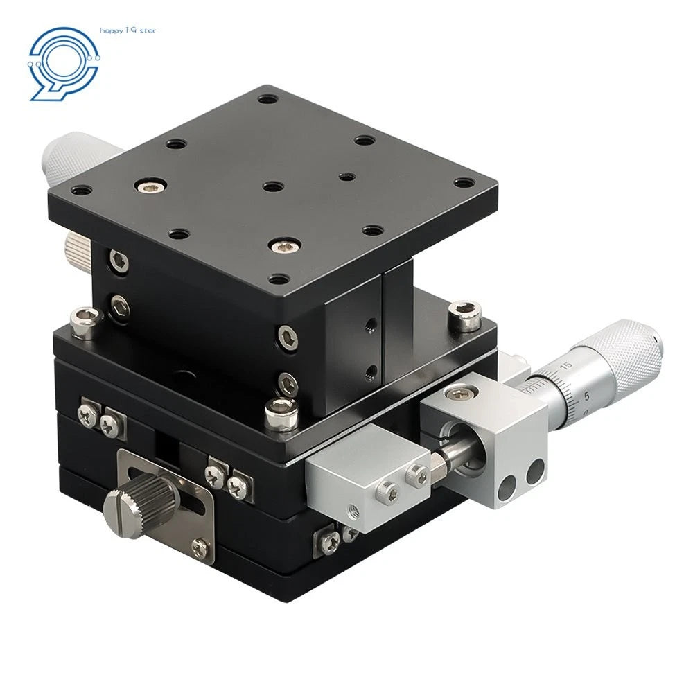 3 Axis XYZ Linear Stage Trimming Platform Bearing Tuning Table 60x60mm