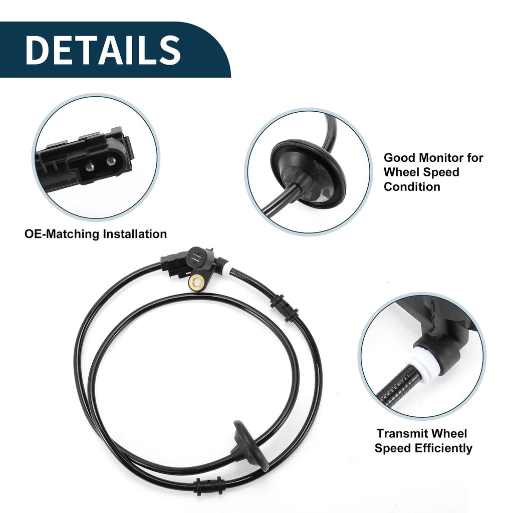 ABS Wheel Speed Sensor No.2025402817 for Mercedes-Benz C280 (1997–2005)