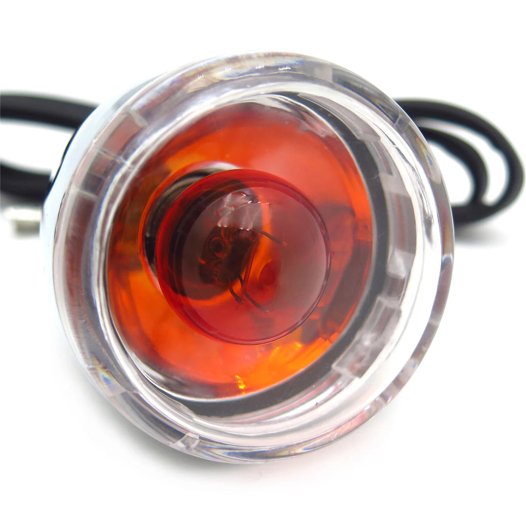 Front Turn Signal Light Indicator Clear Lens for Harley Sportster XL 883 (1992–2016)