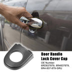 Front Left Door Handle Lock Cover Cap for Volkswagen Jetta (2011–2016) Gray