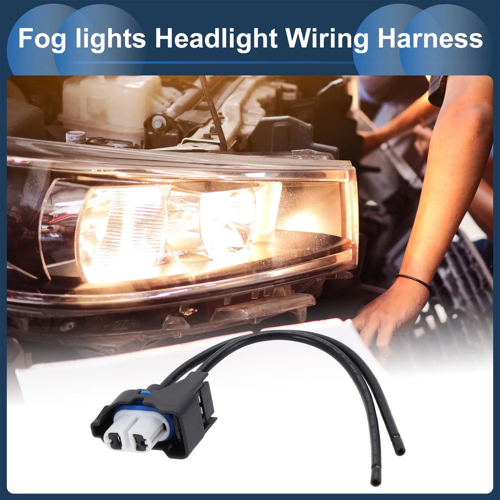 Headlight Wiring Harness Assembly for Ford Mustang (2015–2017) Fog Lights