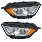 Pair of Halogen Headlights with DRL for Ford EcoSport (2018â2023)