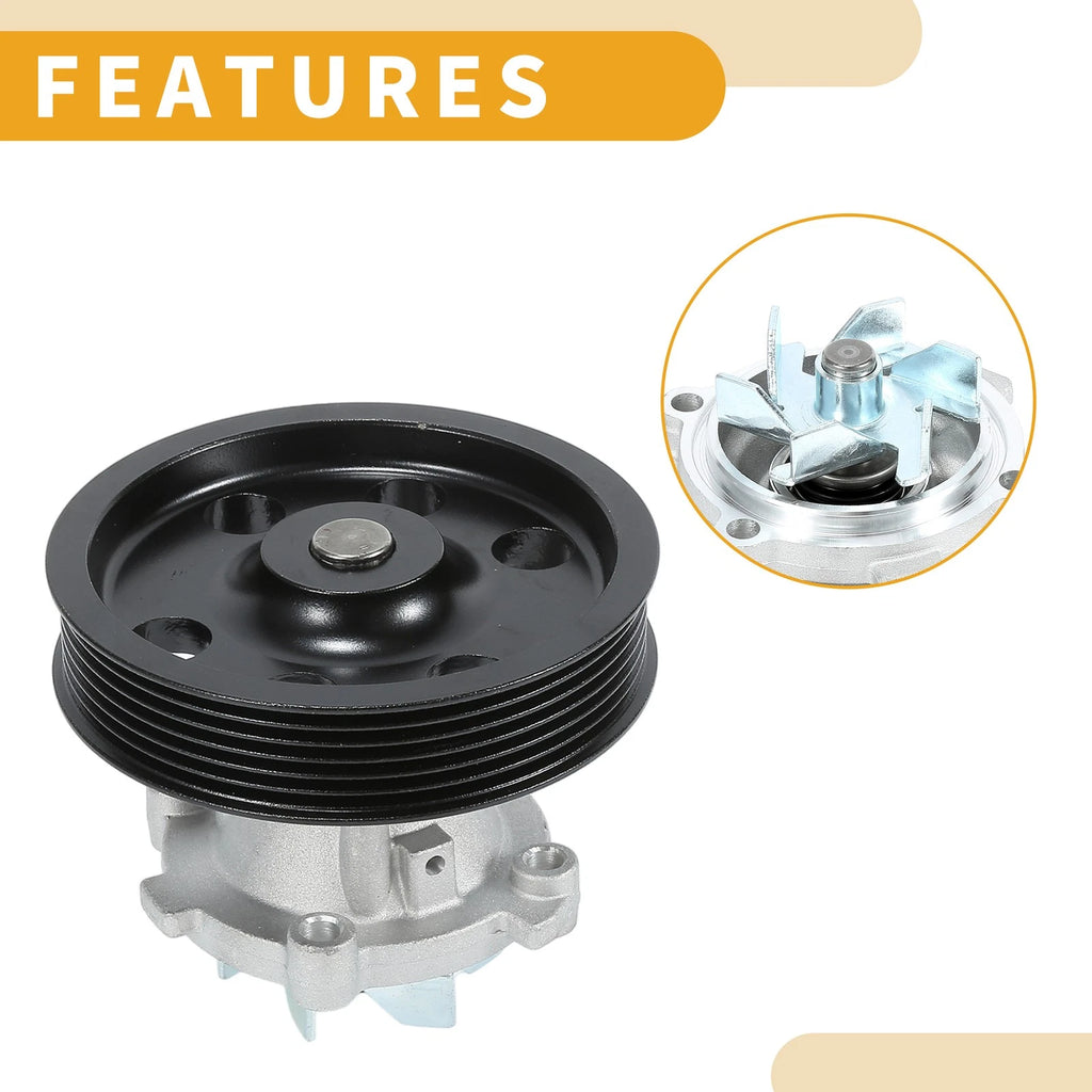 Water Pump for Opel Agila (2008–2010) No. 1334647/1741085E00/93177340