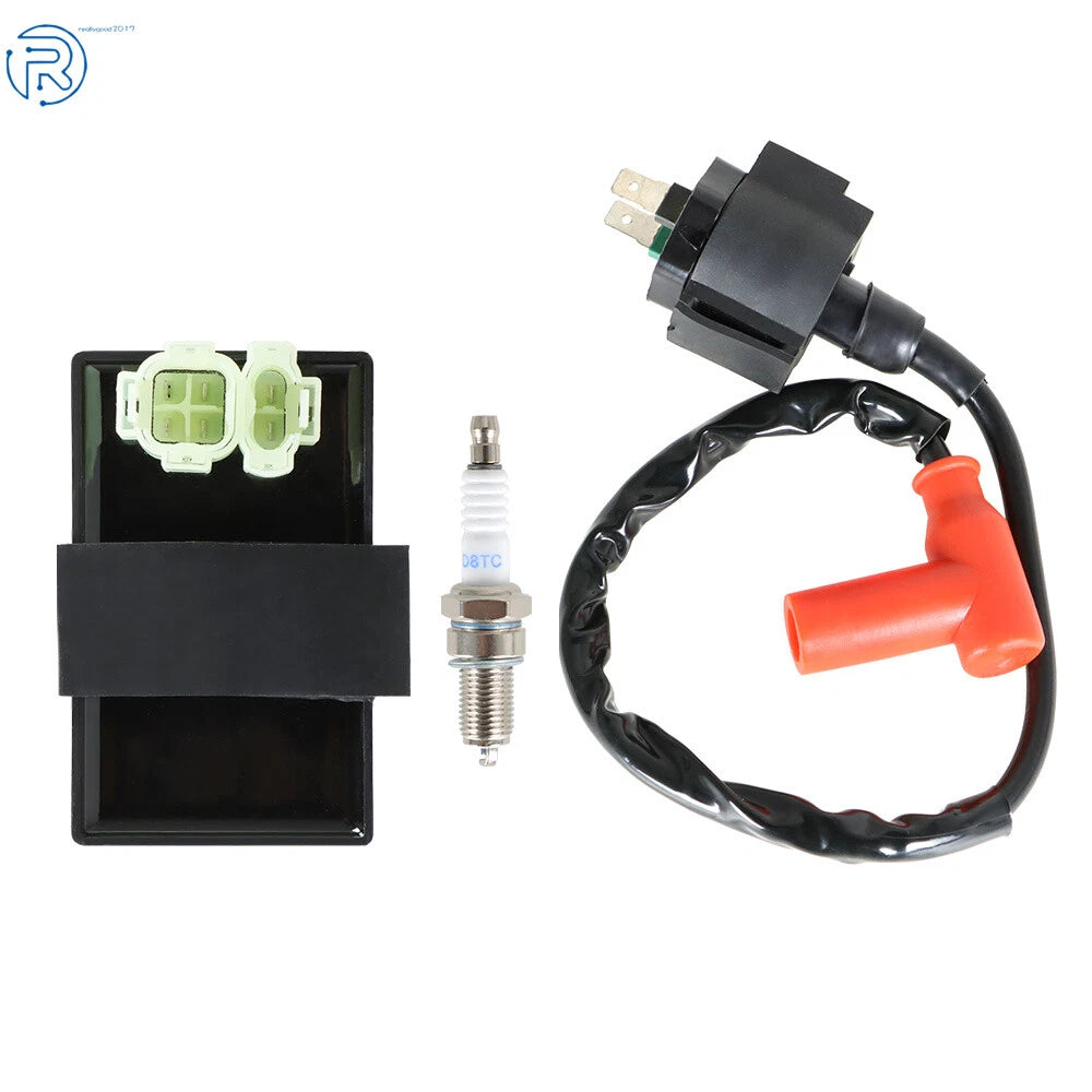 Ignition Coil Spark Plug CDI Box for Honda TRX400FW Foreman 400 (1995–2003)