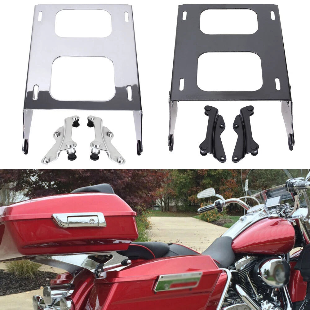 Two-up Tour Pack Rack Mount with Docking Kit for Harley Touring (2014–2023)