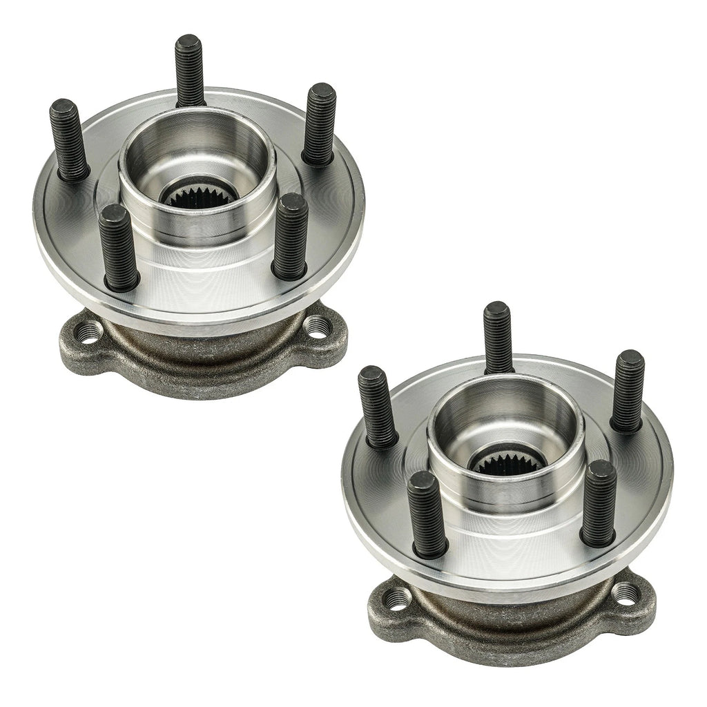 2PC Rear Wheel Hub and Bearing Assembly for 2013–2019 Ford Escape