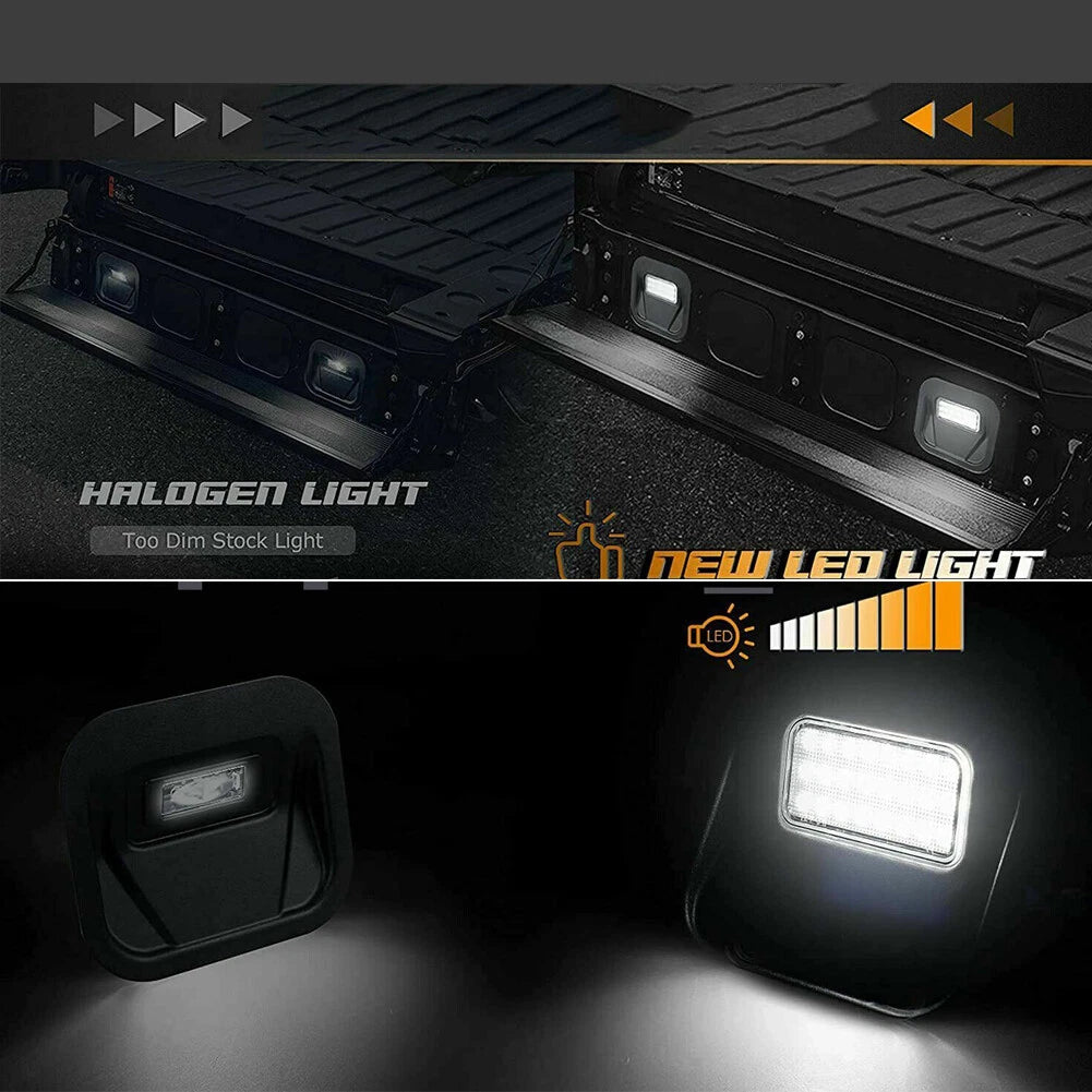 2PC Full Housing Rear Step Light for GMC Sierra 2019–2021