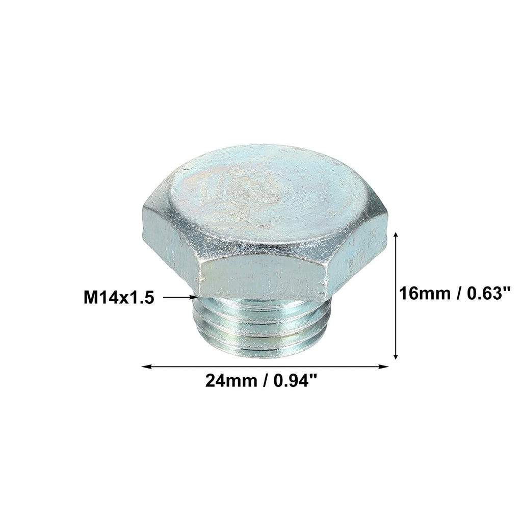 Set of 1 M14x1.5 Oil Drain Plug with Washer 94027565 for Buick 