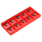 10Pcs TCMT 731 Carbide Inserts for Lathe Turning Tools (C6 Grade)
