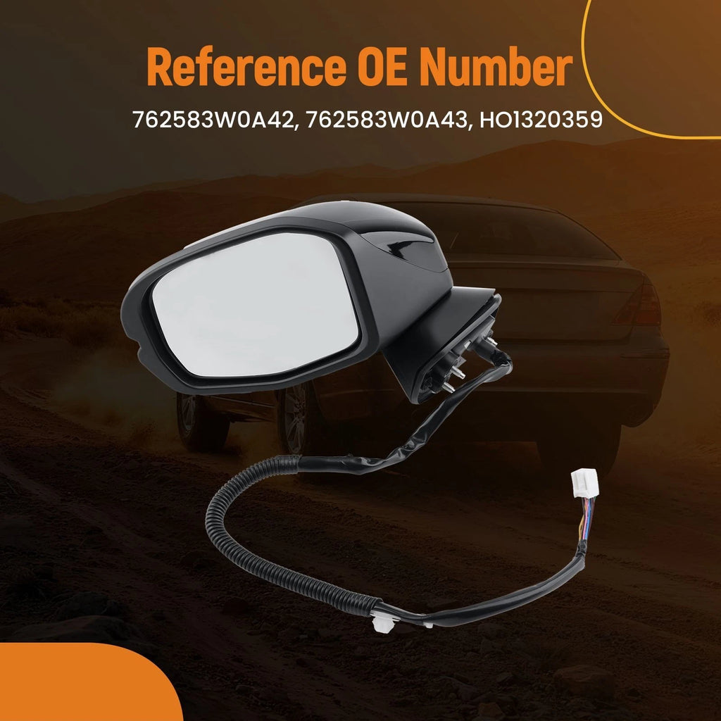 Left Side Mirror for Honda HR-V EX-L (2023) HO1320359 Power Heated