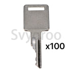 100x Keys 6693241 for Bobcat Excavator D250