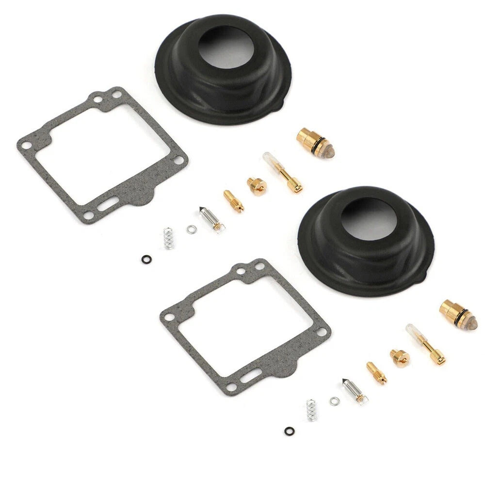 2X Carburetor Repair Kit for Yamaha Virago XV750 (1988–1997) XV1100 (1988–1999)