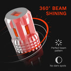 2X High Power LED 7443/7444 Red Turn Signal Brake Light Bulb