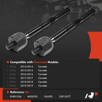 2X Inner Front Tie Rod End for Chevrolet Corvette (2014-2019)