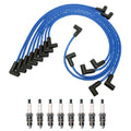 NGK Wire Set & Denso 8 Iridium TT Spark Plugs Kit for Chevrolet Camaro (C15)