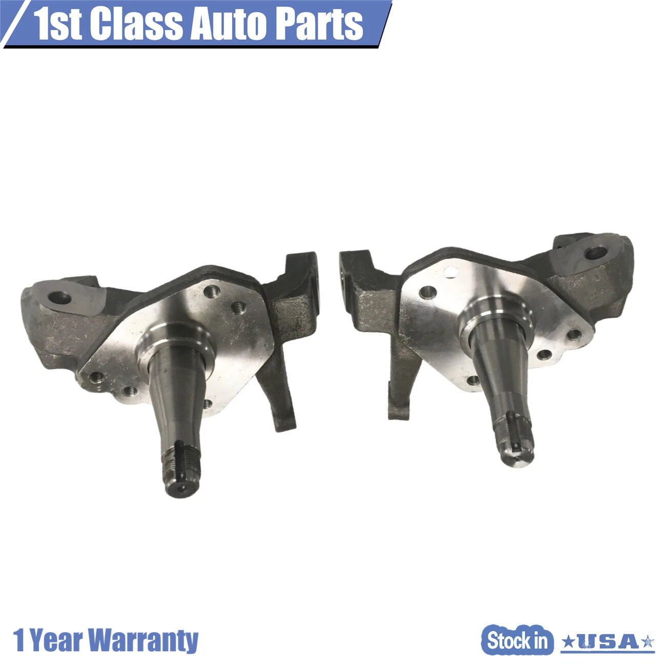 2X Drop Spindles for Ford Mustang II Pinto V6 (1974–1978)