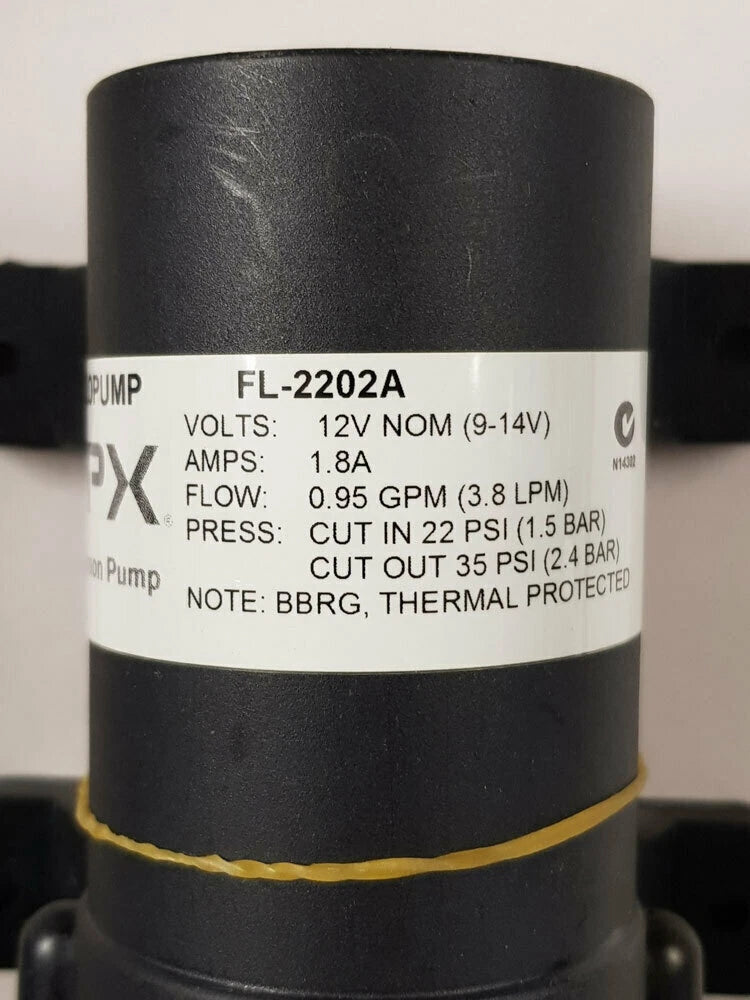 SPX Johnson Water Pump Aquajet Mini 12V 1 GPM FL2202A