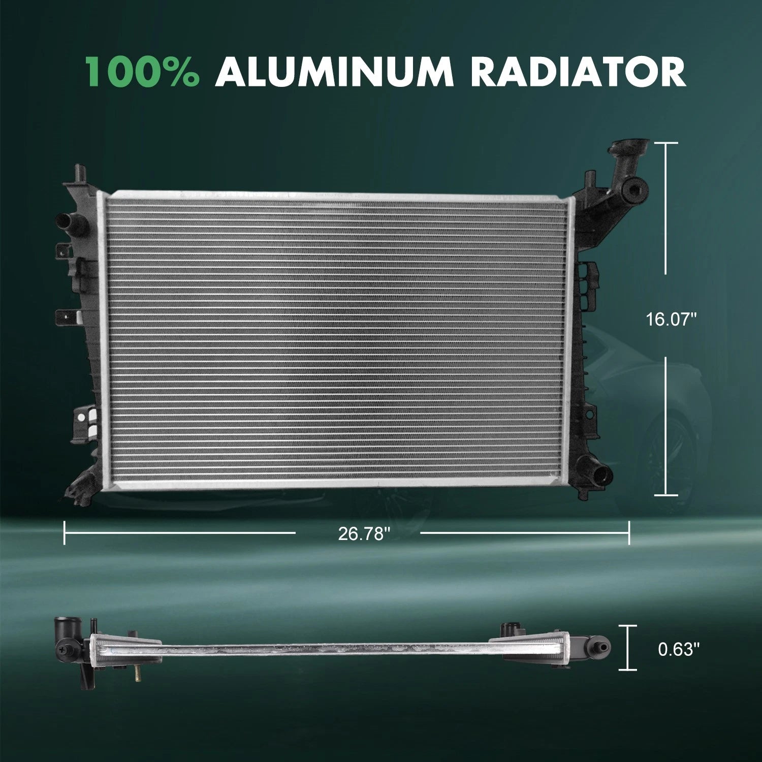 Radiator for Ford Focus (2008–2011)