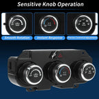 A/C Heater Climate Control Module Panel 68268190AA for Dodge Ram 1500 (2014–2018)
