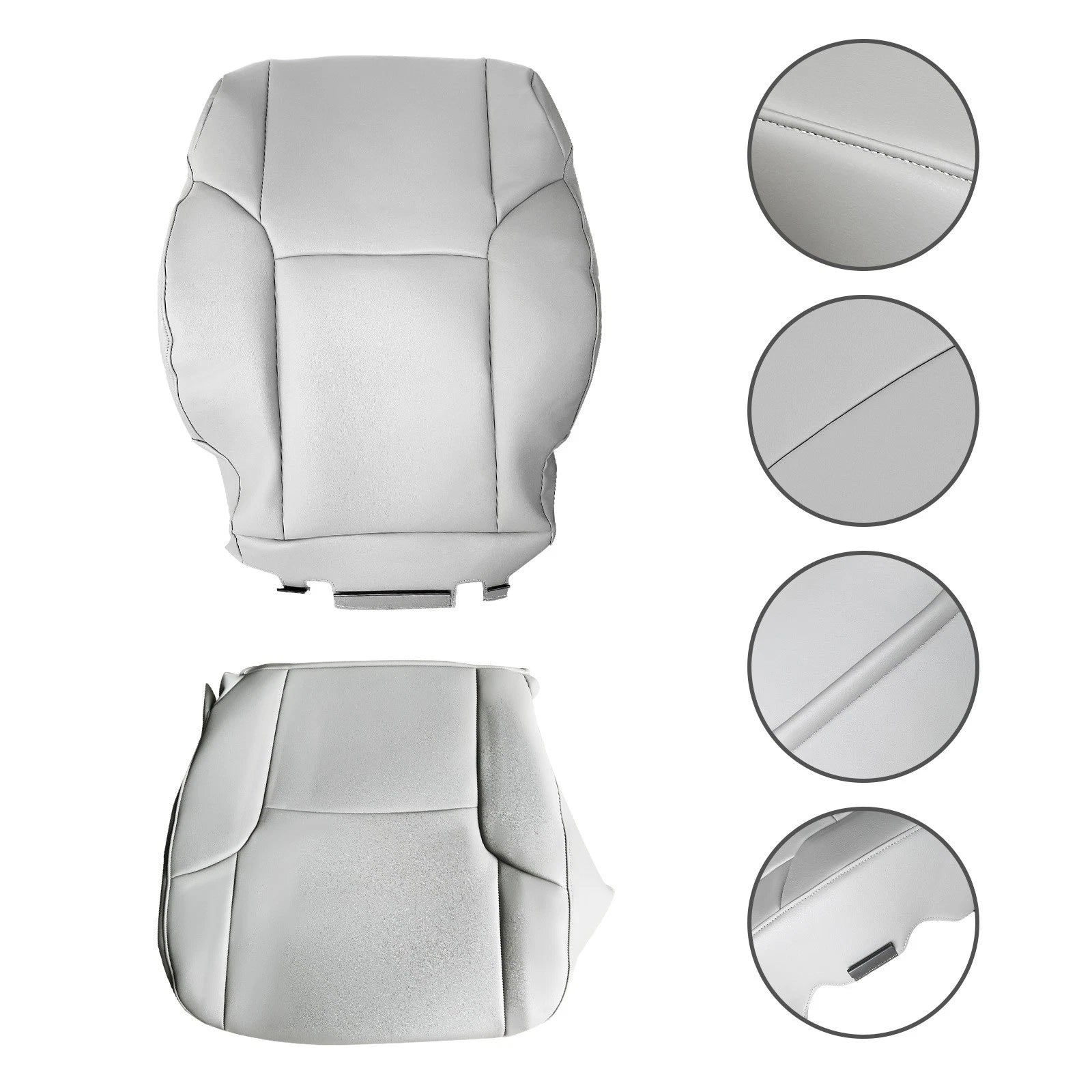Front Seat Cover Gray for Toyota 4Runner Limited (2003–2009)
