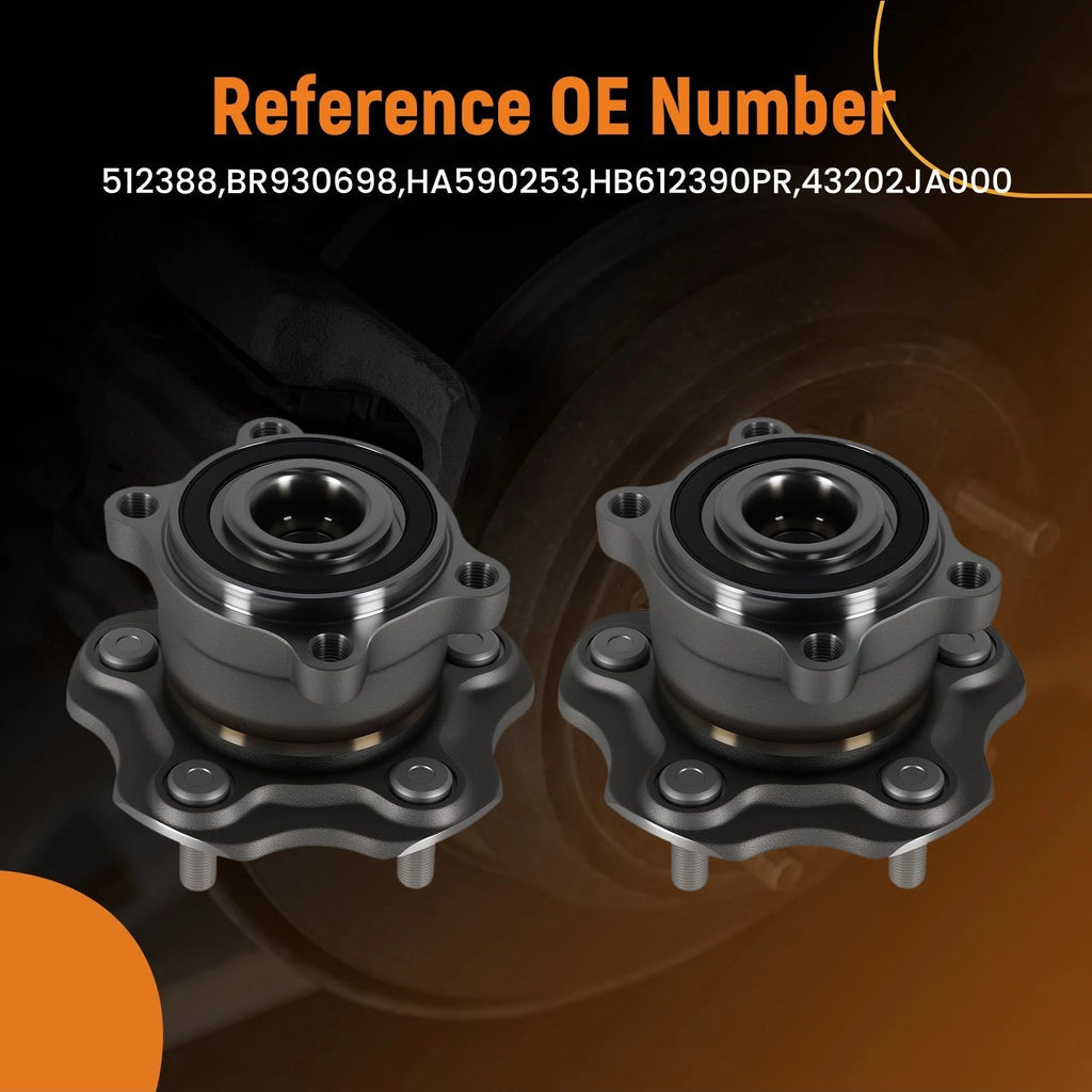 Rear 5-Lug Wheel Hub Assembly for Nissan Pathfinder (2013-2019)
