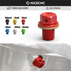 Magnetic Oil Drain Sump Pan Plug for Honda CBR250RR CB250F CB300F CBR300R 400X