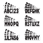 Boat Registration Number Decal Sticker