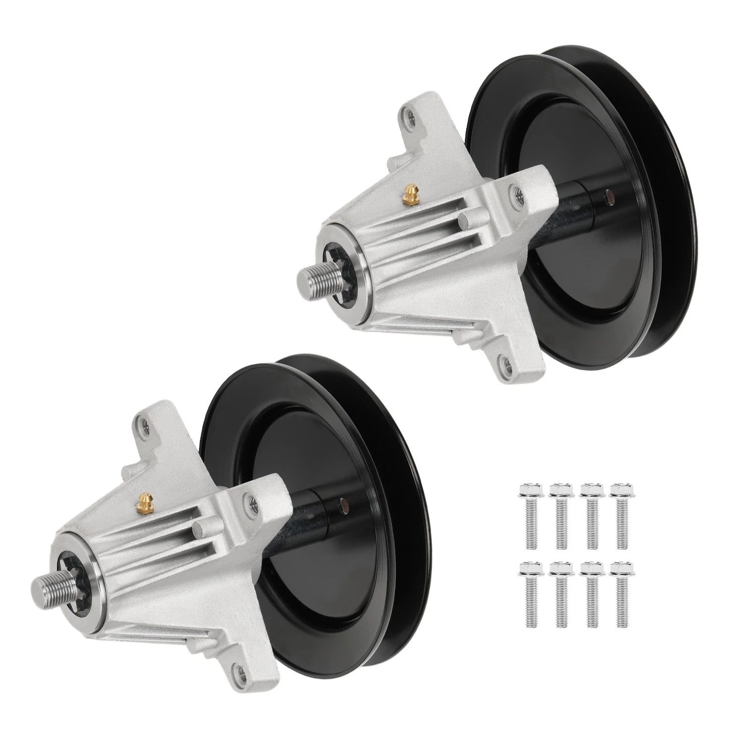 Set of 2 Spindles for Cub Cadet / Troy-Bilt / MTD 42 Inch Deck (618-04822)