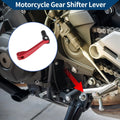 Folding Motorcycle Gear Shifter Lever for Honda CRF150F (2003-2017) Red Black