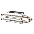 Dual Slip On Exhaust Pipe for Polaris RZR XP Turbo (2014–2023)