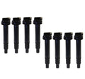 Set of 8 Direct Ignition Coils Denso 673-1309 for Lexus Toyota Land Cruiser (2008–2021)