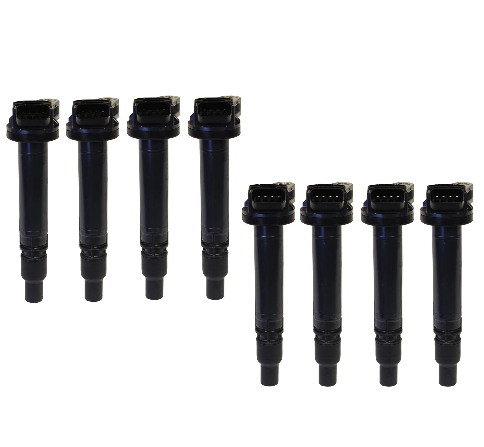 Set of 8 Direct Ignition Coils Denso 673-1309 for Lexus Toyota Land Cruiser (2008–2021)