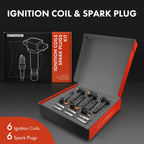 Set of 6 Ignition Coils & 6 Iridium Spark Plugs for Ford F-150 (2011–2016)