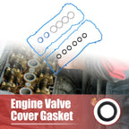 Engine Valve Cover Gasket Set for Chrysler Dodge Jeep (Fits 2005-2010)