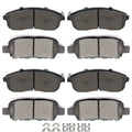 Ceramic Brake Pads Kit for Nissan Altima, Sentra, Juke, 350Z