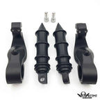 Chrome 2.5" Short Foot Peg Kit for CVO Limited FLHTKSE (2014–2022)